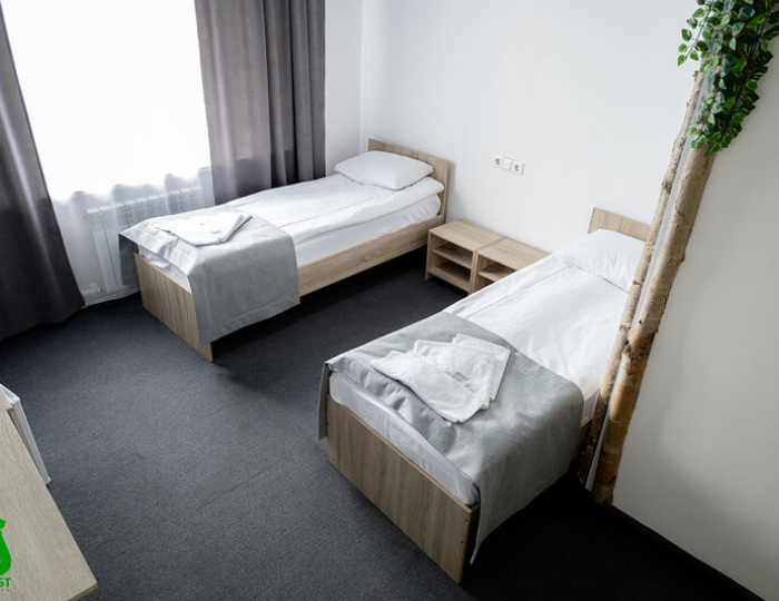 стандарт с 2 раздельными кроватями - Мини-отель «Амто» Елизово