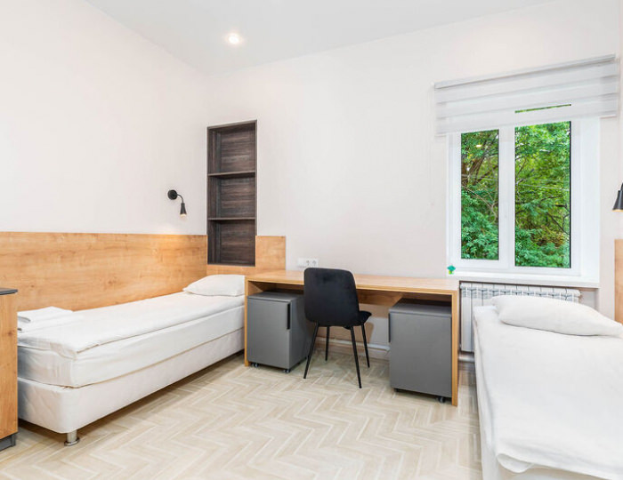 стандарт с 2 раздельными кроватями - Мини-отель «У Водопада» Ивангород