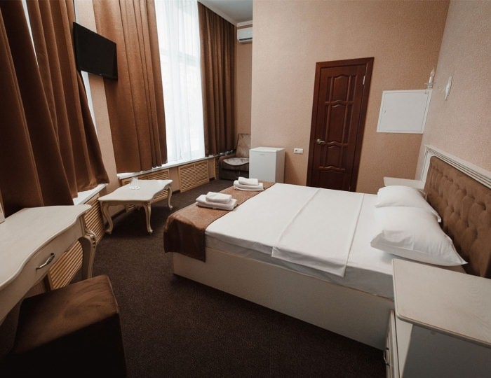 Двухместный номер Делюкс с 1 кроватью - Мини-отель «Кураж»