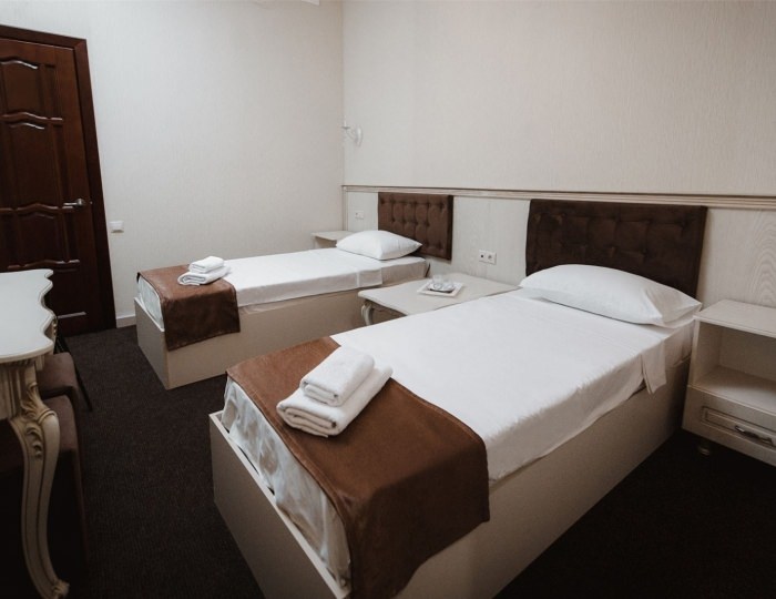 Двухместный номер с 2 отдельными кроватями - Мини-отель «Кураж»