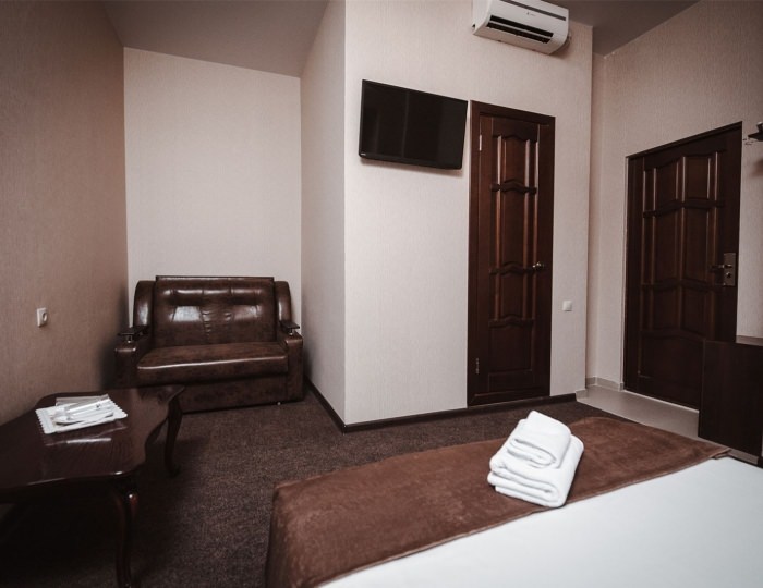 Двухместный номер с 1 кроватью - Мини-отель «Кураж»