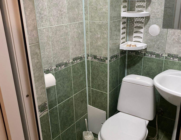 3-местный номер стандарт с 1 односпальной и 1 двуспальной кроватью - Гостевой дом «Сказочный мир - Геленджик» Геленджик