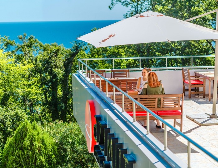 Лобби-бар - Отель «Прометей Небуг»