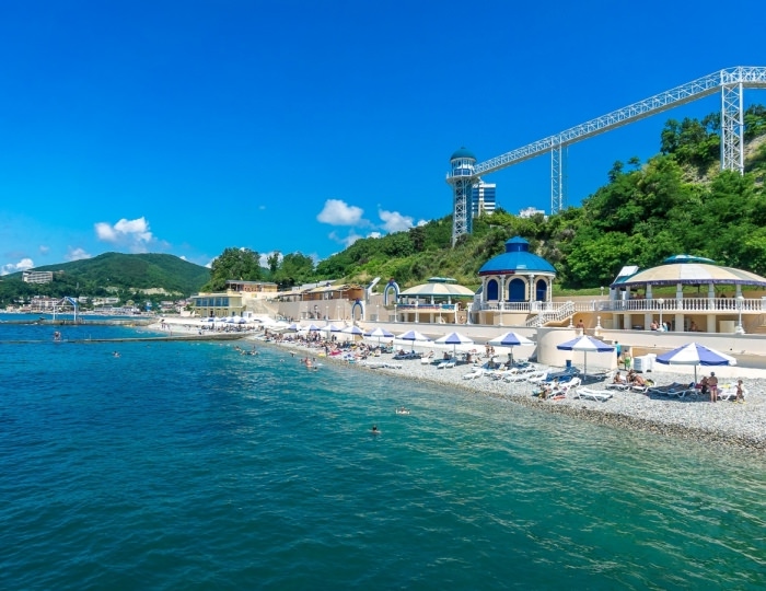 Собственный пляж - Отель «Прометей Небуг»