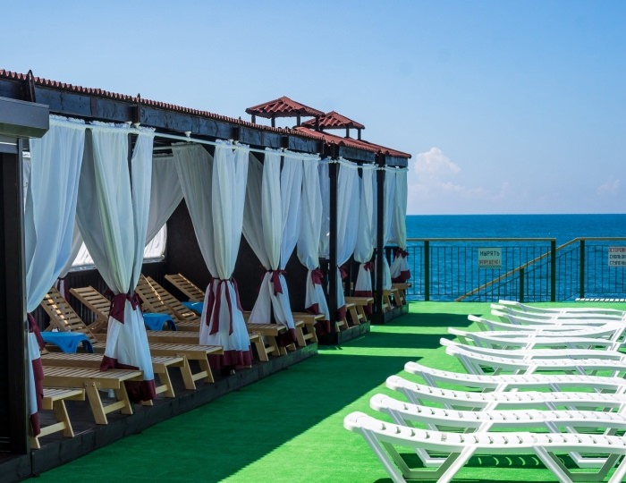 Собственный пляж - Отель «Прометей Небуг»