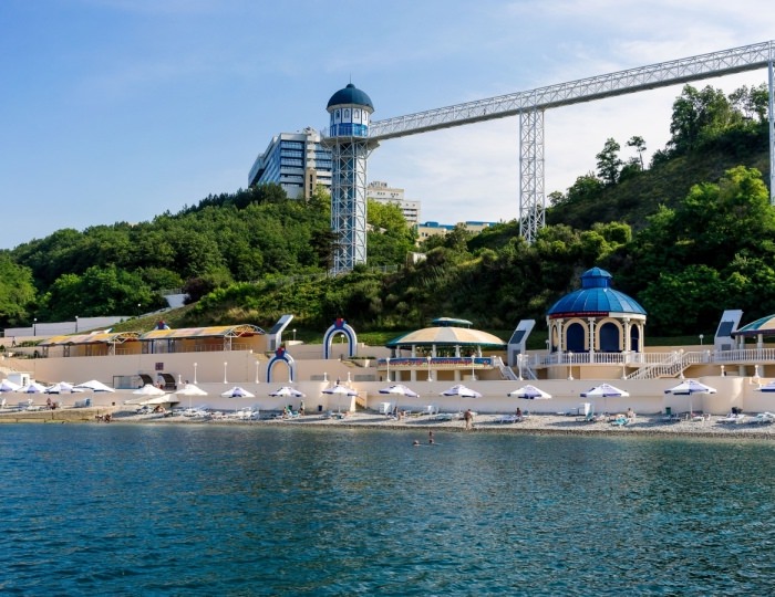 Собственный пляж - Отель «Прометей Небуг»