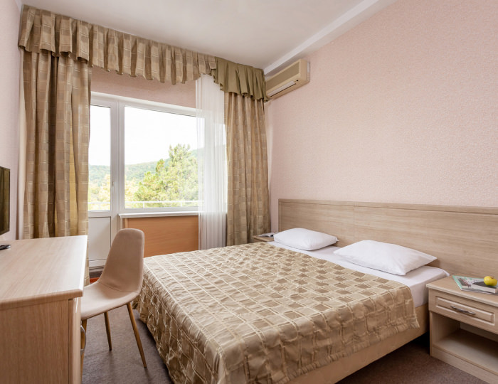 Семейный 2-местный 2-комнатный (двухъярусная кровать) - Отель «Прометей Небуг»