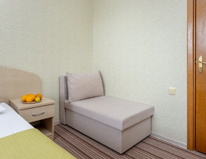 Стандартный 2-местный 1-комнатный (море) DBL - Отель «Прометей Небуг»