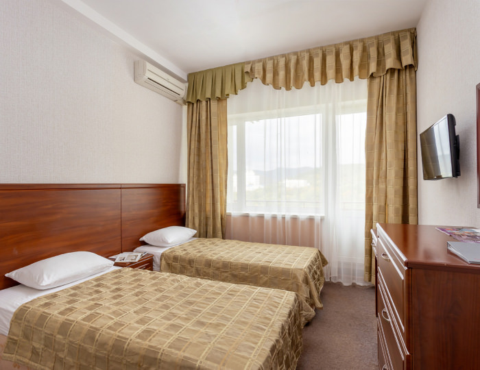 Стандартный 2-местный 1-комнатный (море) TWIN - Отель «Прометей Небуг»