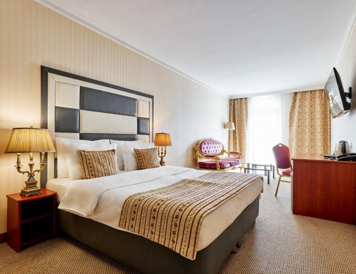 Номер студия с 1 двуспальной кроватью - Отель «Москва Отель Холидеи Коллекшен» Картмазово