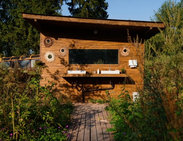 Глэмпинг Глэмпинг Hippy Hotel / Хиппи Калининец