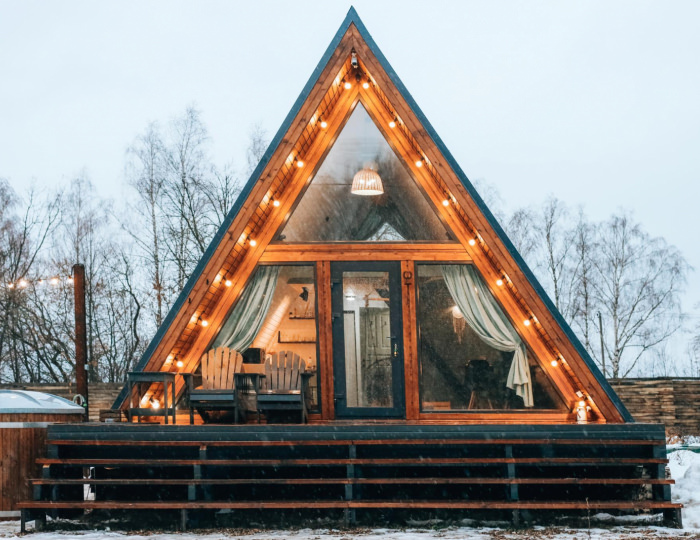 A-Frame MINT - Глэмпинг «Глэмпинг Страна Оз» Коломна