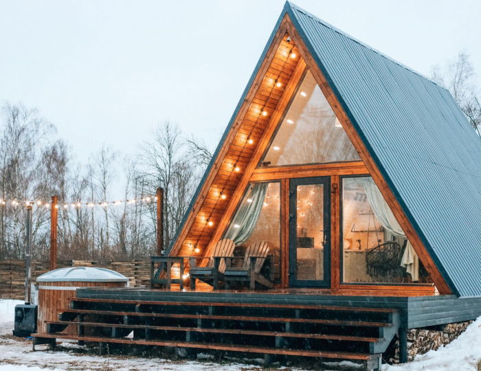 A-Frame MINT - Глэмпинг «Глэмпинг Страна Оз» Коломна