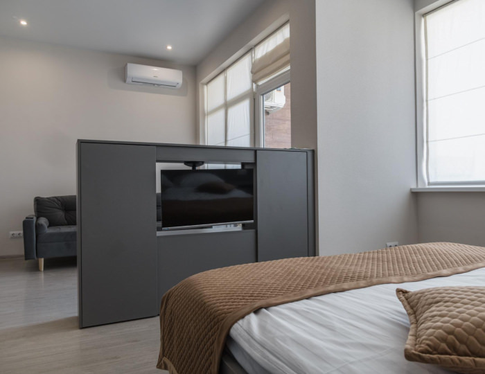 1-комнатные апартаменты студия Студия море - Апарт-отель «Атлас Апарт Отель-Спа» Судак