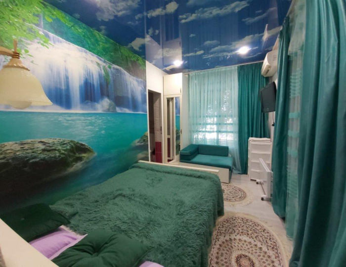 Номер стандарт с 1 односпальной и 1 двуспальной кроватью - Гостевой дом Bougainvillea / Бугенвилия Гагра