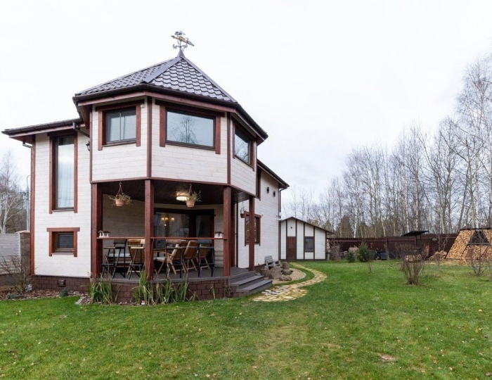 Коттедж «Дизайнерский дом-баня» Раменское