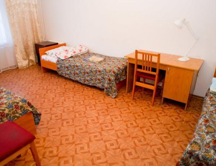 Кровать в 3-местном общем номере - Отель «Трухинова, 3» Северодвинск