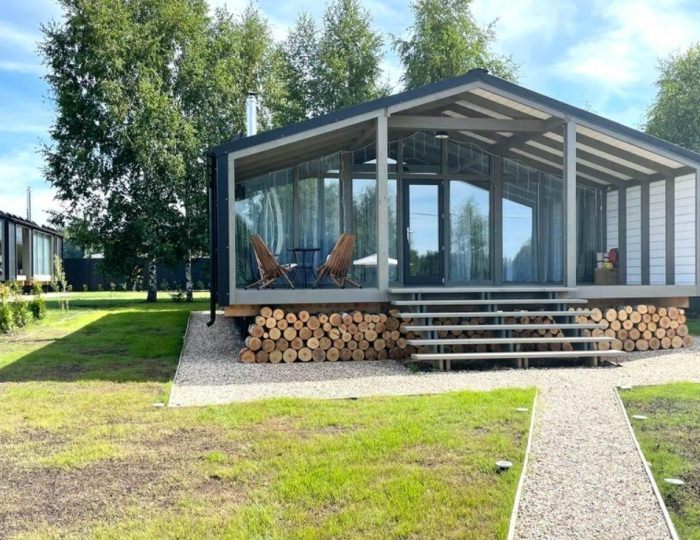 Глэмпинг TwoHouseRiver / ТуХаусРивер Истра