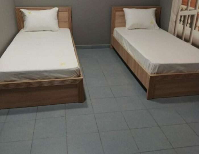 Номер стандарт с 2 односпальными кроватями (без окна) - Отель «Сова на Новой Риге» Покровское