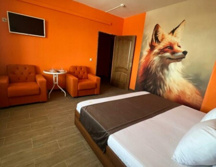 Номер полулюкс с 1 двуспальной кроватью - Отель «Сова на Новой Риге» Покровское