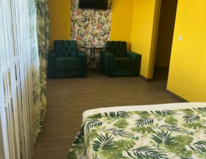 Номер полулюкс с 1 двуспальной кроватью - Отель «Сова на Новой Риге» Покровское