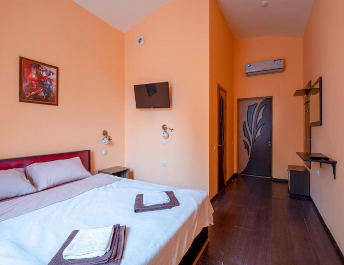 Номер стандарт с 1 двуспальной кроватью - Гостиница «Демидовъ» Балашиха