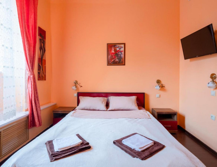 Номер стандарт с 1 двуспальной кроватью - Гостиница «Демидовъ» Балашиха