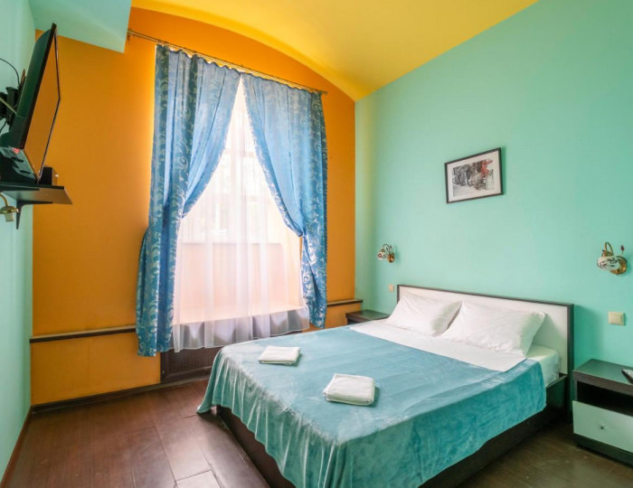 Номер стандарт с 1 двуспальной кроватью - Гостиница «Демидовъ» Балашиха