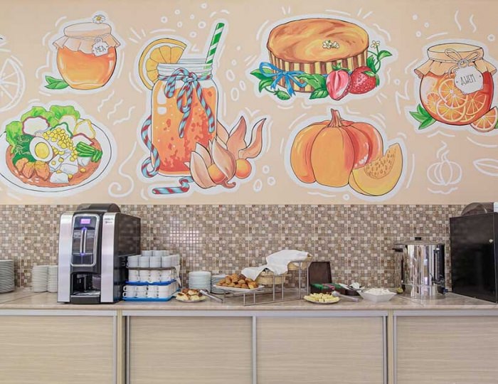 Шведский стол - Парк-отель «Лазурный берег» Анапа