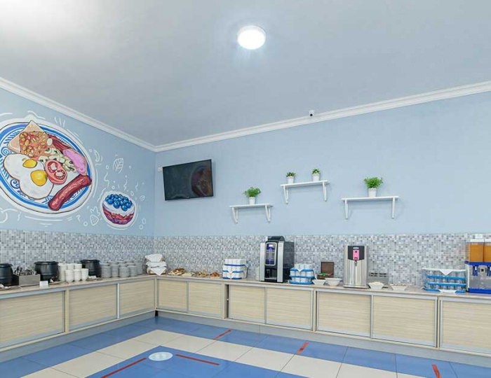 Шведский стол - Парк-отель «Лазурный берег» Анапа