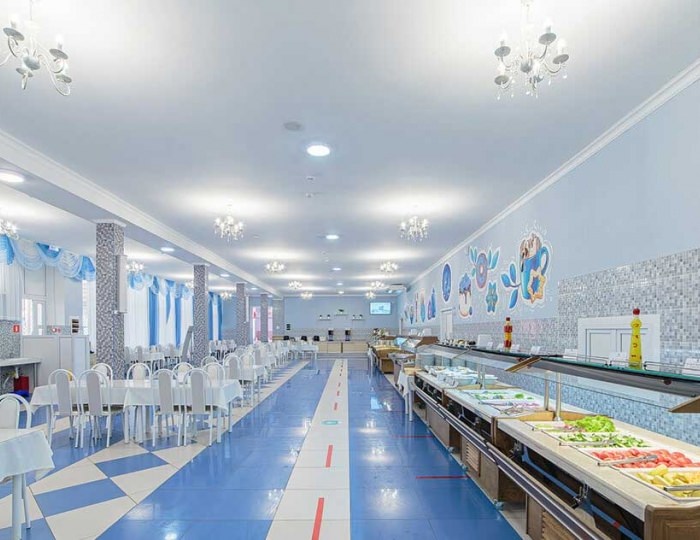 Шведский стол - Парк-отель «Лазурный берег» Анапа