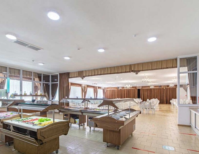 Шведский стол - Парк-отель «Лазурный берег» Анапа