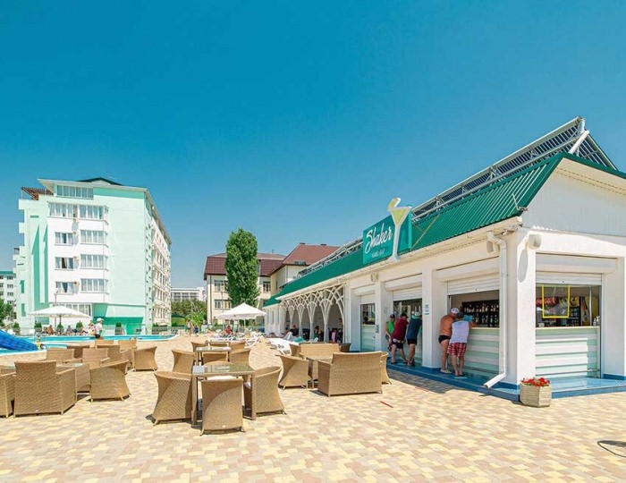 Бар у бассейна - Парк-отель «Лазурный берег» Анапа