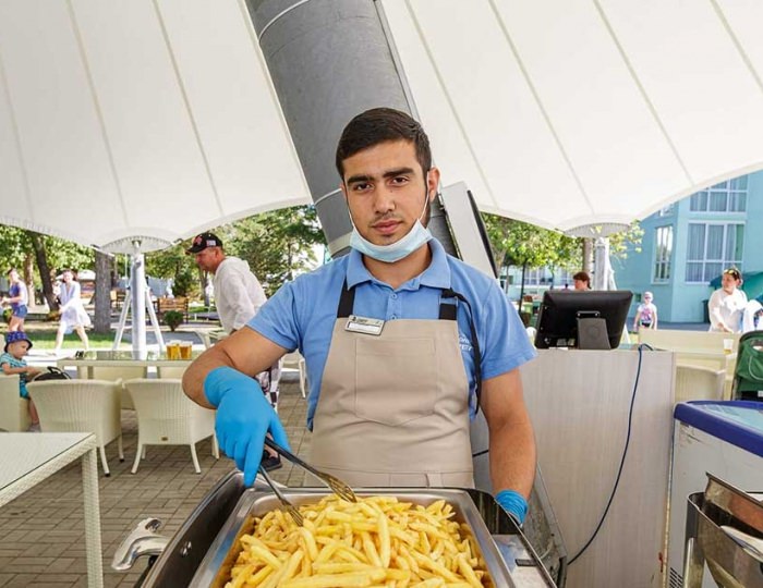 Кафе «Пломбир» - Парк-отель «Лазурный берег» Анапа