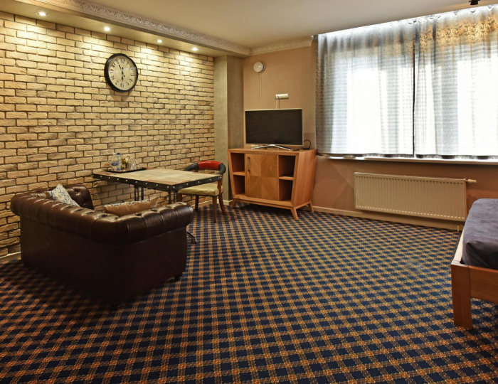 Номер делюкс с 1 двуспальной кроватью - Гостевой дом «Вояж» Барнаул