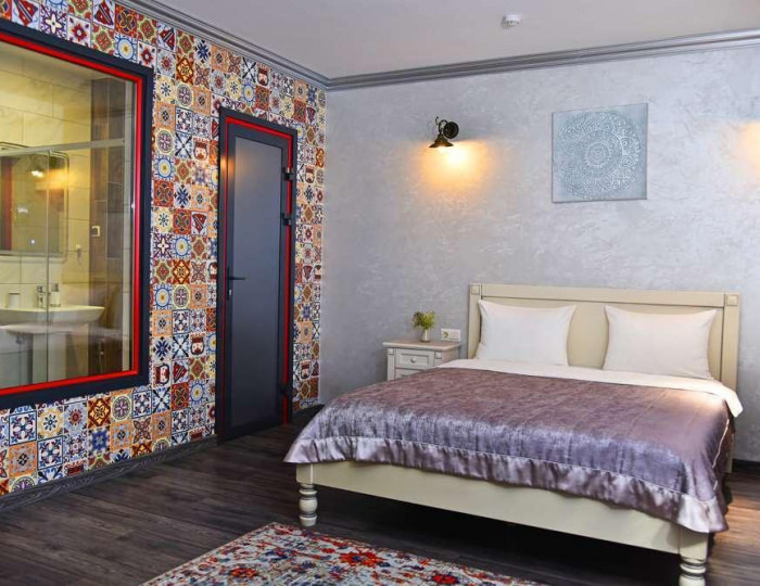 Номер делюкс свадебный с 1 двуспальной кроватью - Гостевой дом «Вояж» Барнаул