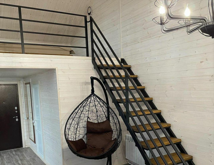 Номер улучшенный с 1 двуспальной кроватью (с пансионом) - База отдыха «Седьмая жилка» Кировский