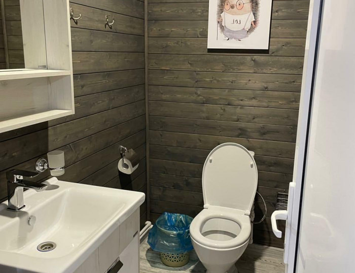 Номер улучшенный с 4 односпальными кроватями (с пансионом) - База отдыха «Седьмая жилка» Кировский