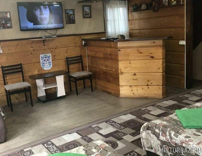 Номер стандарт семейный с 3 односпальными кроватями (с пансионом) - База отдыха «Седьмая жилка» Кировский