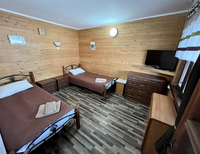 Номер стандарт с 2 односпальными кроватями - База отдыха «Надежда» Жан-Аул