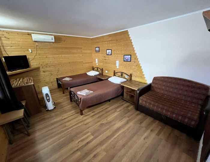 Номер стандарт с 2 односпальными кроватями - База отдыха «Надежда» Жан-Аул