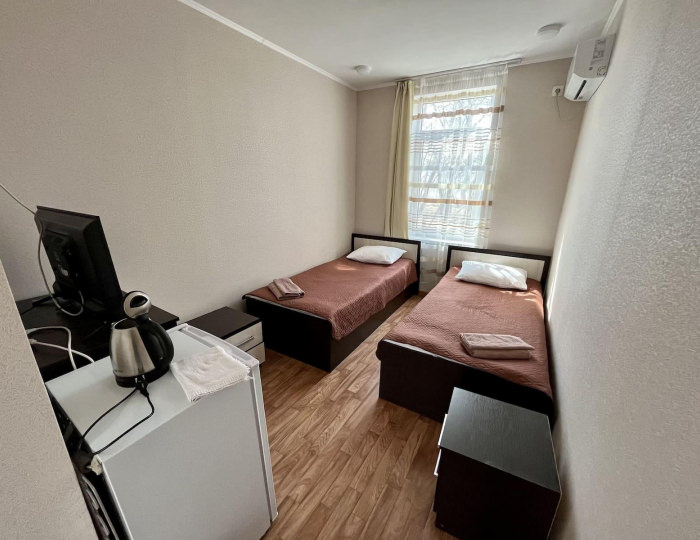 Номер стандарт с 2 односпальными кроватями - База отдыха «Надежда» Жан-Аул