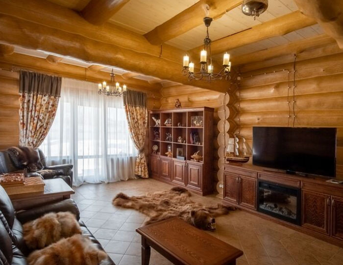 коттедж  премиум с 6 спальнями - Отель «Тайны Камчатки» Паратунка