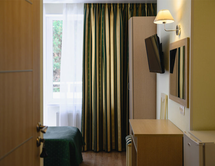 1-КОМНАТНЫЙ 1-МЕСТНЫЙ "СТАНДАРТ" КОРПУС 6 - Санаторий «Алушта»