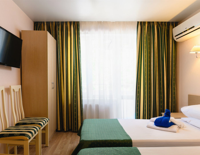 1-КОМНАТНЫЙ 2-МЕСТНЫЙ "СТАНДАРТ" КОРПУС 6 - Санаторий «Алушта»