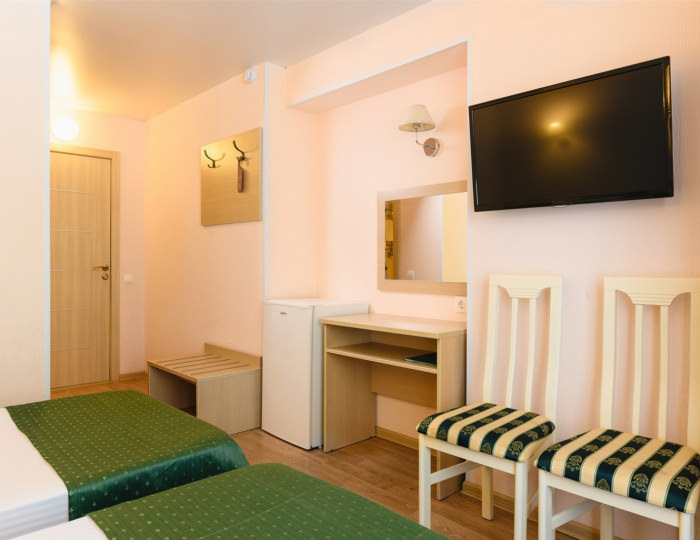 1-КОМНАТНЫЙ 2-МЕСТНЫЙ "СТАНДАРТ" КОРПУС 6 - Санаторий «Алушта»