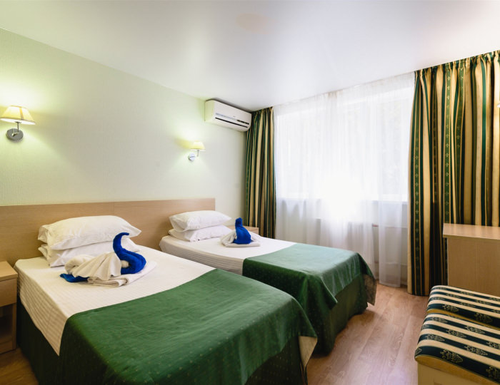 2-МЕСТНЫЙ 2-КОМНАТНЫЙ "КОМФОРТ" КОРПУС 6 - Санаторий «Алушта»