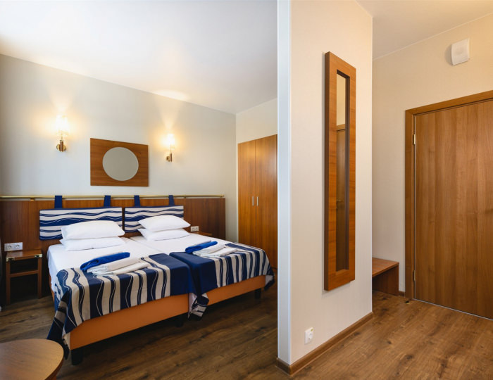 1-КОМНАТНЫЙ 2-МЕСТНЫЙ "СТАНДАРТ УЛУЧШЕННЫЙ"СЕВЕР, КОРПУС 8 - Санаторий «Алушта»