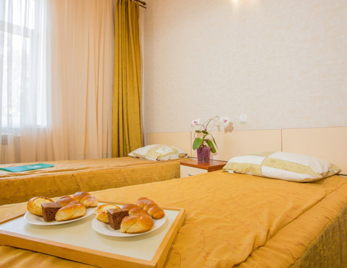 1-КОМНАТНЫЙ 2-МЕСТНЫЙ "СТАНДАРТ" СЕВЕР 1 корпус - Санаторий «Алушта»