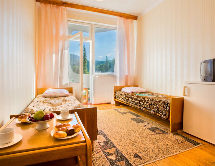 1-КОМНАТНЫЙ 2-МЕСТНЫЙ "ЭКОНОМ", корпус 5 - Санаторий «Алушта»